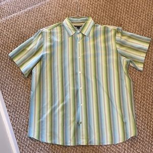 Banana Republic short sleeve button down shirt, XL